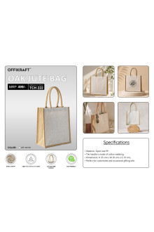 Offikraft Oak Jute Bag Offikraft Oak Jute Bag